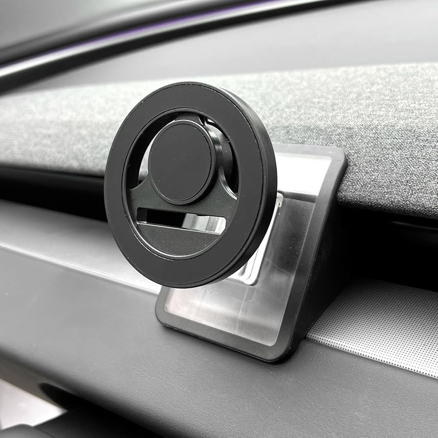 Soporte magnetico para telefono ajustable a pantalla Model 3/Y