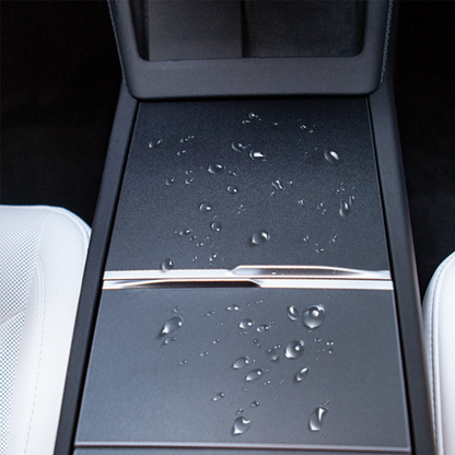 Cubierta de Consola Central Adhesiva Negro Matte Model 3 y Model Y 2025