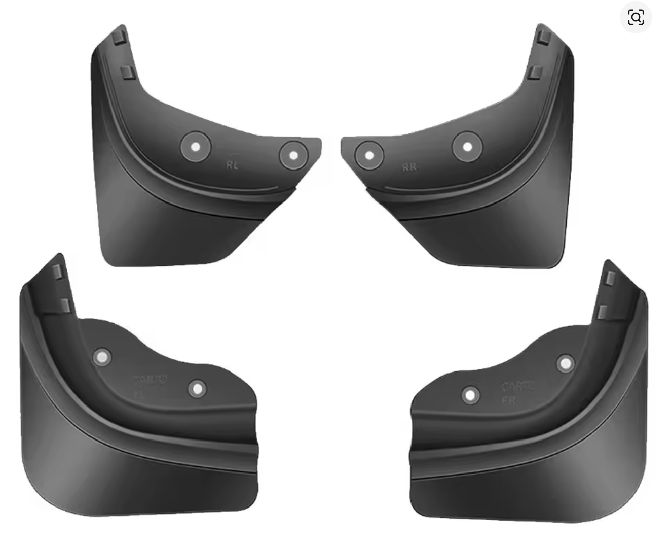 Guardabarros 4 piezas Model Y 2020-2024