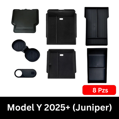 Kit Organizador Premium 8 Piezas Model Y 2025+