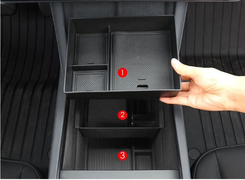 Kit Organizador Premium 7 Piezas Model 3 2024+