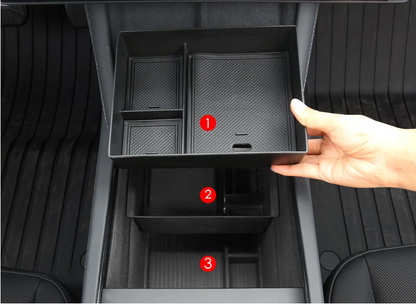 Kit Organizador Premium 7 Piezas Model 3 2024+