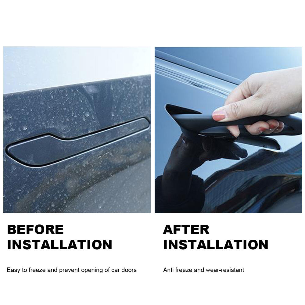 Manijas adhesivas Negro Matte Model 3 2025