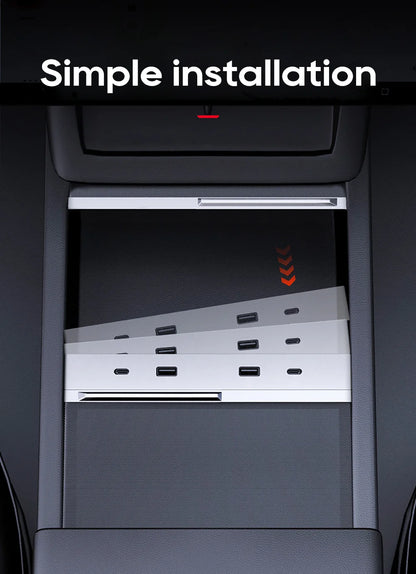 USB Hub 4 Puertos 65W